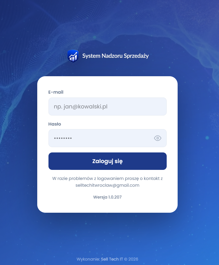 System Nadzoru Sprzedaży